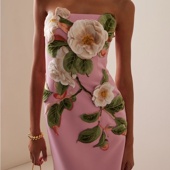 Leo Lin Rayna Camelia Dress - Picture 1 of 11